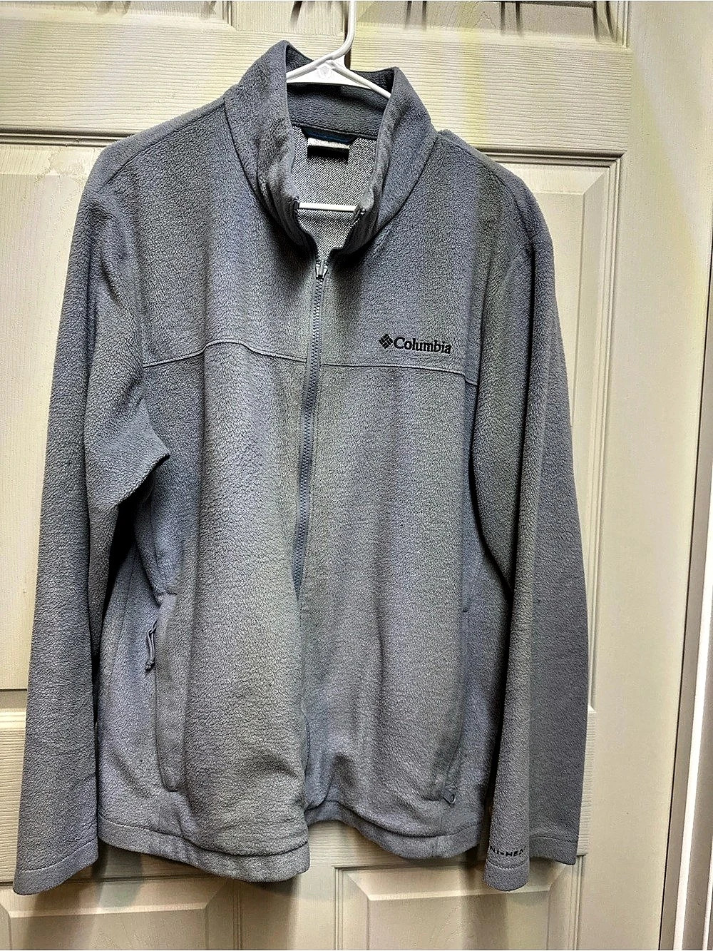 Columbia Steens Mountain Full-Zip Fleece Jacket Men's Gray Medium
